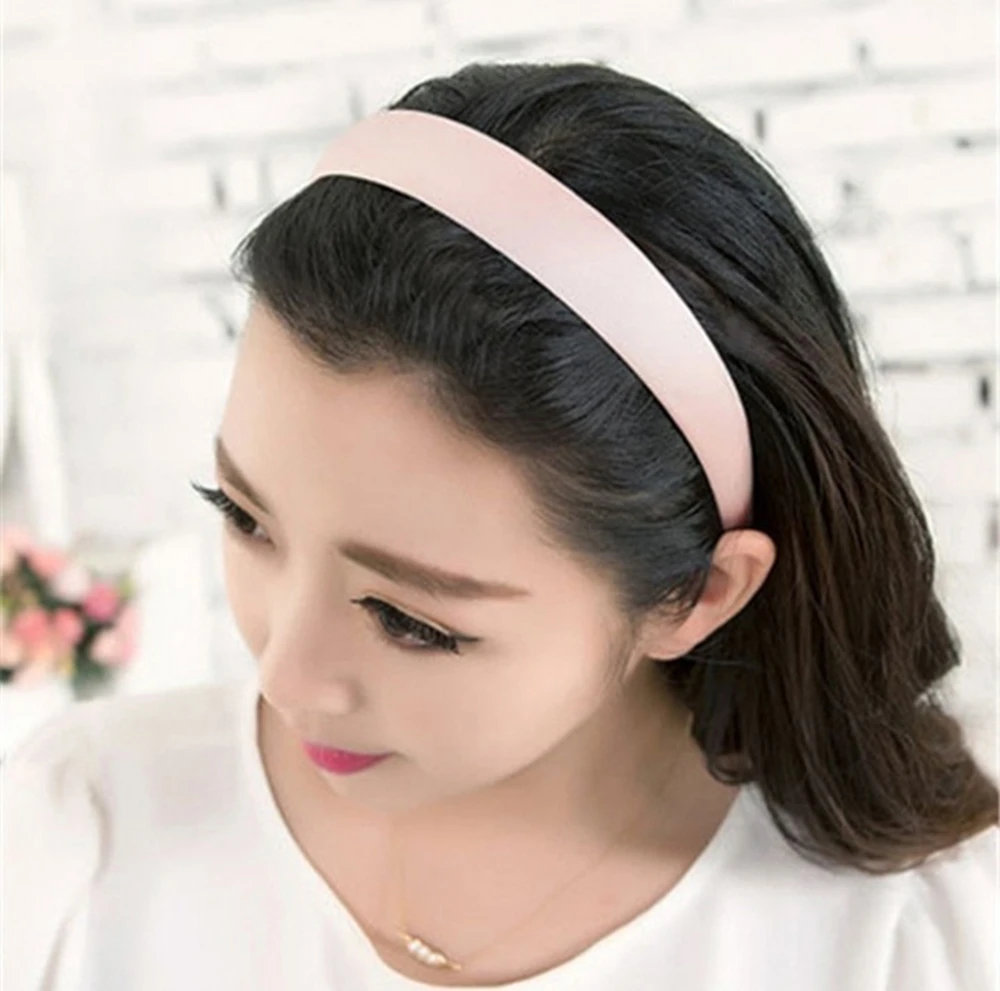 1 шт. Женская пластиковая широкая повязка на голову |