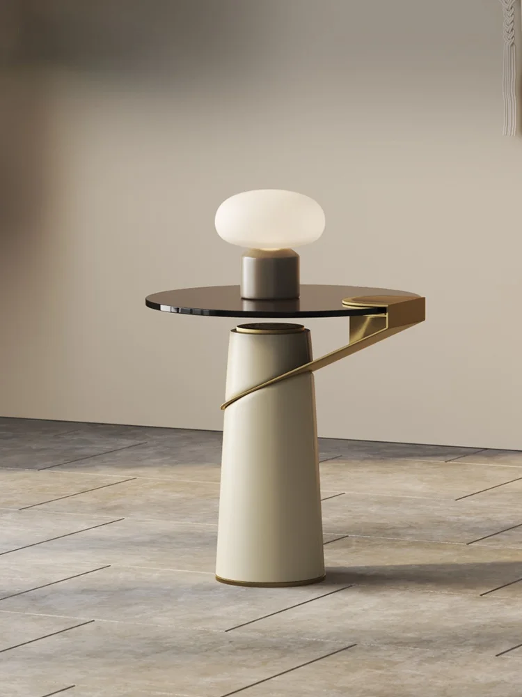 

Итальянский телефон, роскошный диван, Скандинавский современный минималистичный креативный круглый прикроватный столик