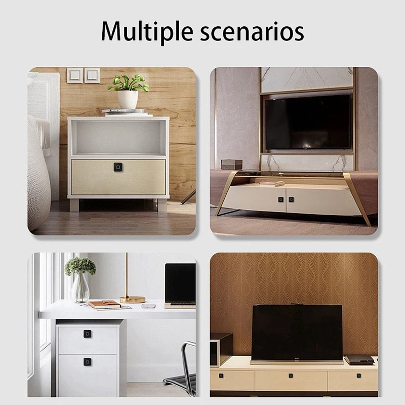 Сканер отпечатков пальцев биометрическая коробка без ключа мебель ящик с