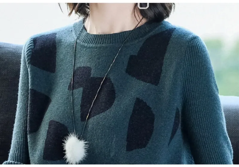 Новинка корейское осенне-зимнее платье-свитер элегантное женское платье с