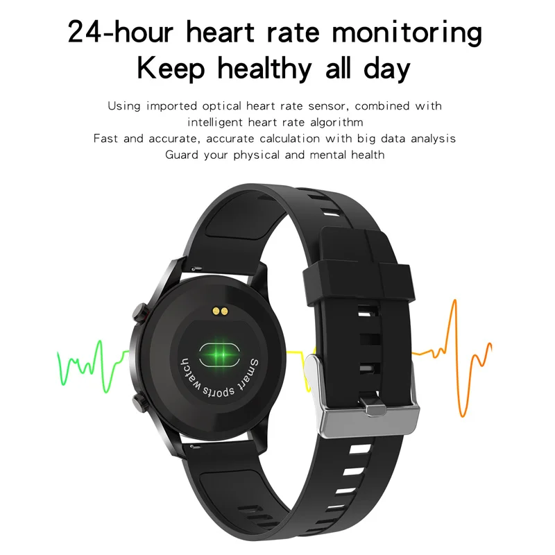 new 2020 smart watch bluetooth smartwatch men women waterproof sport fitness bracelet band for ios android iphone xiaomi free global shipping