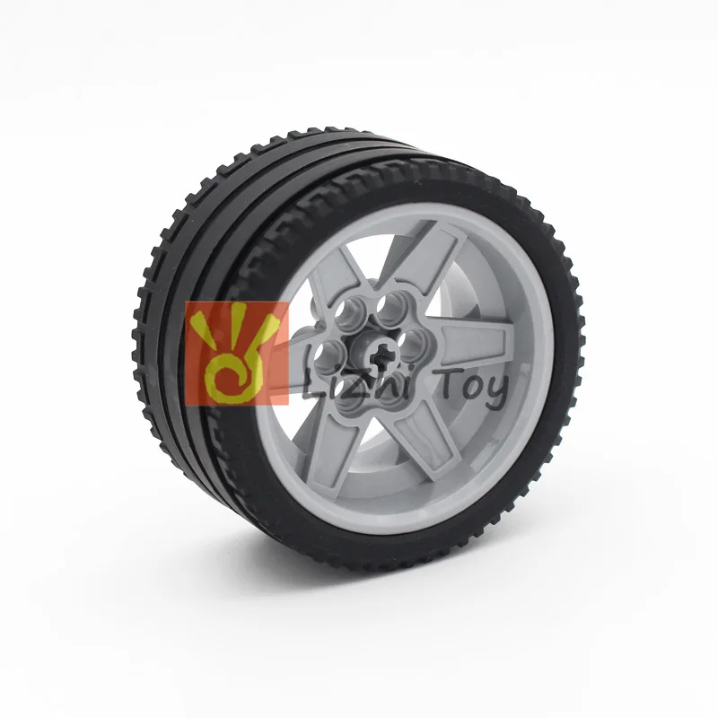 Детали конструктора 15038 + 44771 68 8x36 ZR колесо с шинами развивающие игрушки