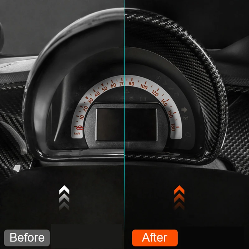 Панель приборной панели автомобиля обшивка корпуса рамка из углеродного волокна