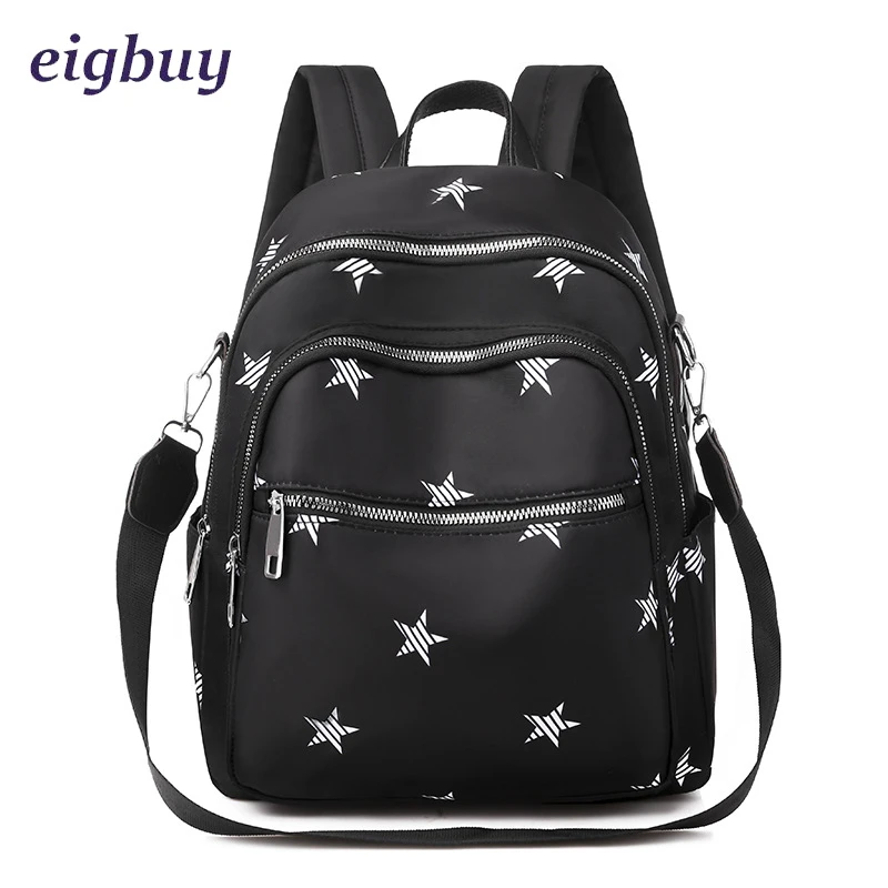 

Ladies Teen Backpack Famous Brand College Black Preppy Style Teenage Backpacks For Girls Sac A Dos Bookbags