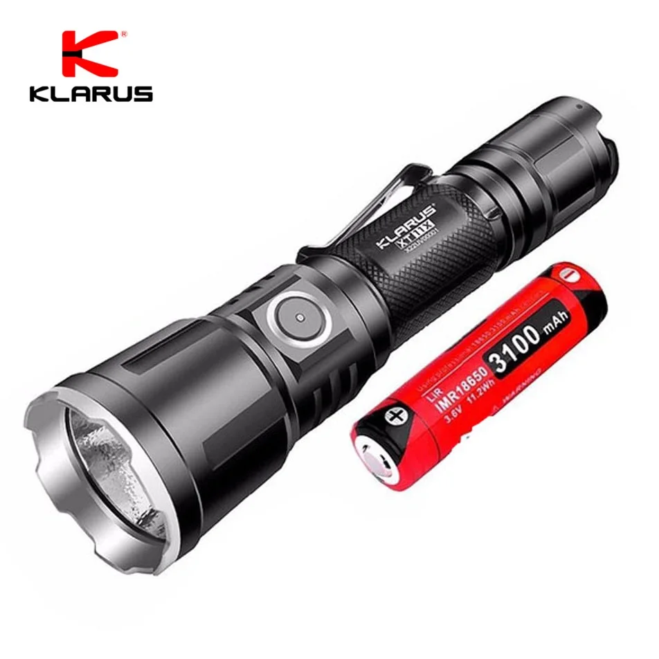 Фонарик Оригинал KLARUS XT11X перезаряжаемый фонарик CREE XHP70.2 P2 3200 лм тактический