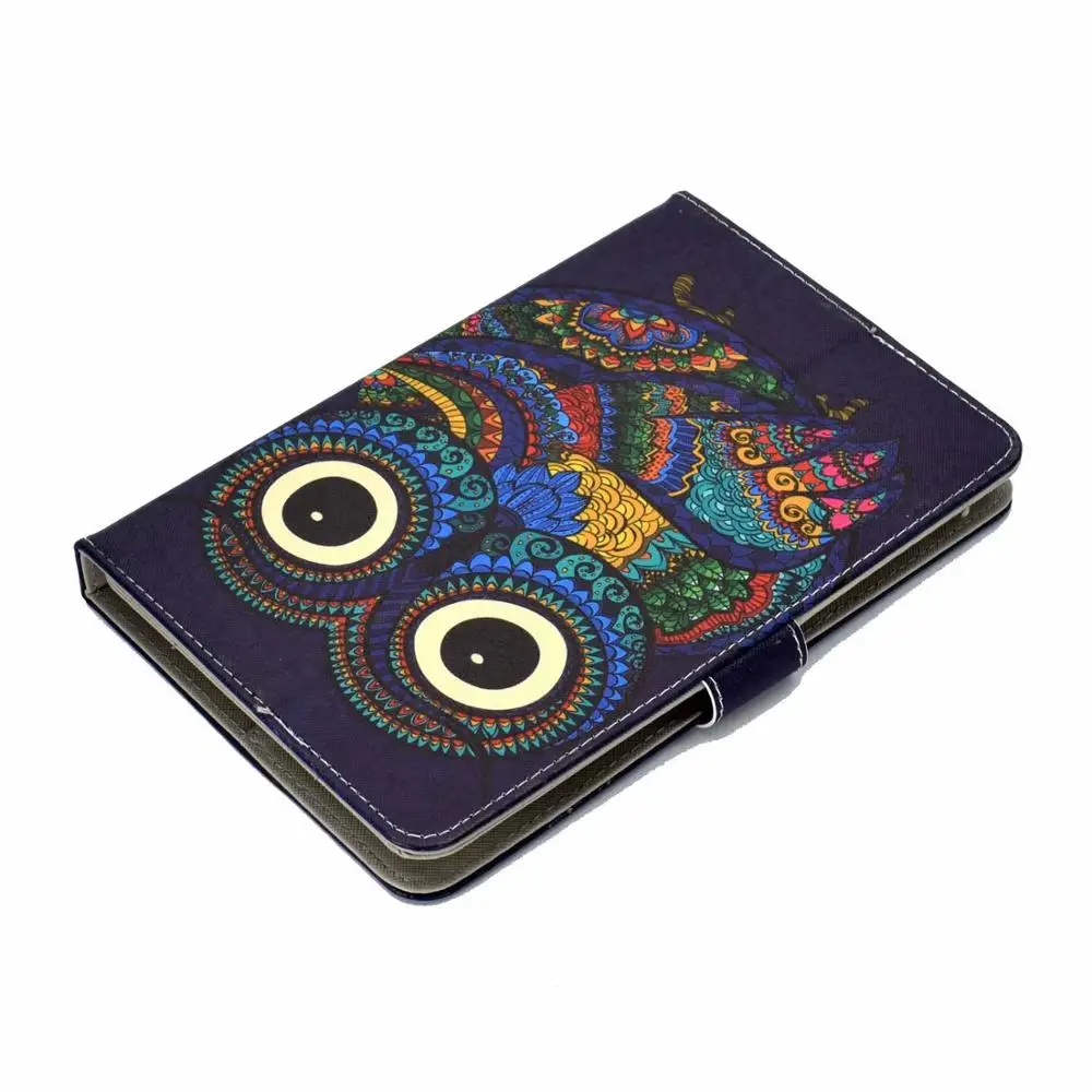 Цветной мультяшный кожаный чехол для планшета Amazon Kindle Fire 7 Samsung Tab дюймов