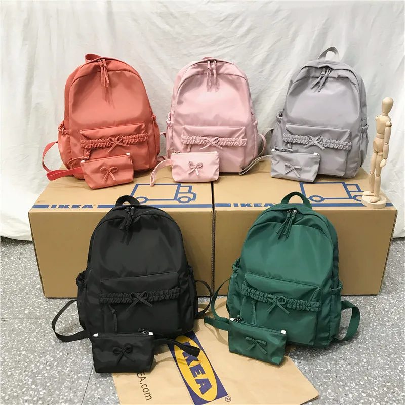 

2019 Female High Quality Canvas Travel Backpack Women Mochila Feminina Sac A Dos Back Pack School Bags For Teenage Girl Rucksack