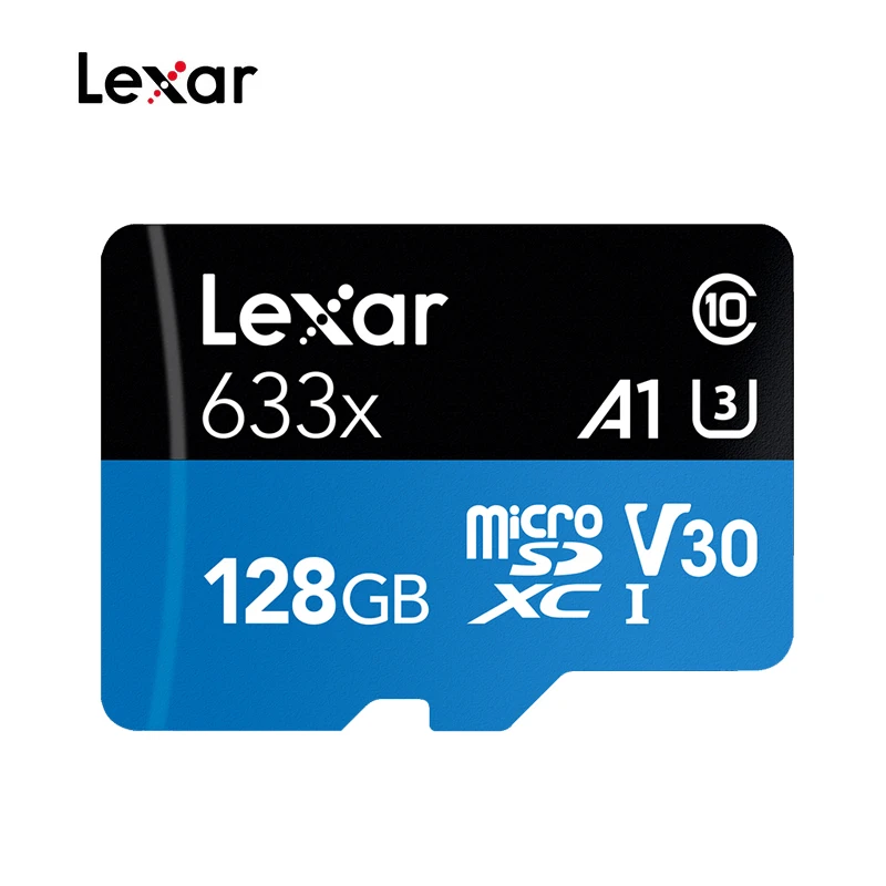 Micro SD Lexar 633x, 64/128/256/512 , 95