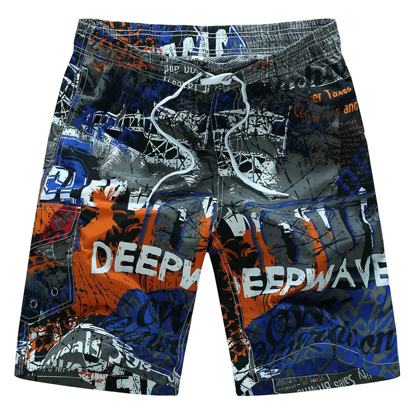 

Men's Shorts 2021 Summer New Fashion Loose Casual Breathable Quick-drying Large Size Printed Beach Shorts Men's Clothing Shorts