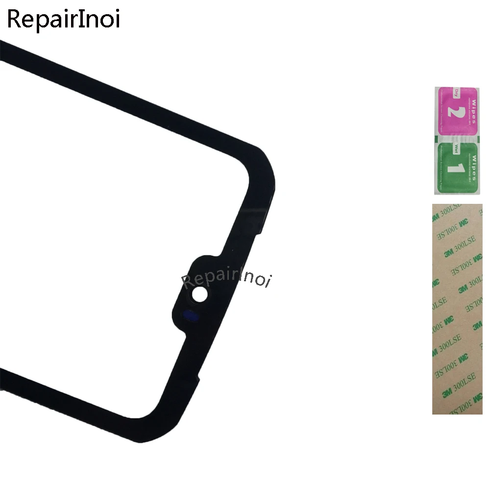 10pcs 5 9 mobile phone touch screen for doogee s68 s68 pro touch panel sensor glass lens repair parts 3m glue free global shipping