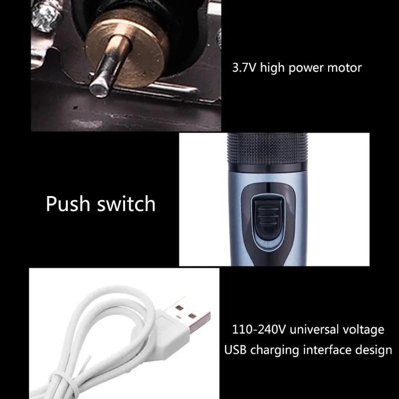 

Professional Electric Pet Hair Clippers Beard Trimmer Barber Grooming Kit Shaver