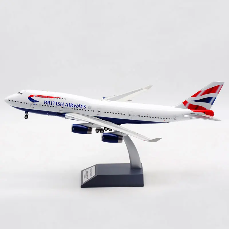 

1:200 Scale British Airways B747-400 Airlines Model with Base Alloy Aircraft For Collectible Souvenir Show Gift Toys