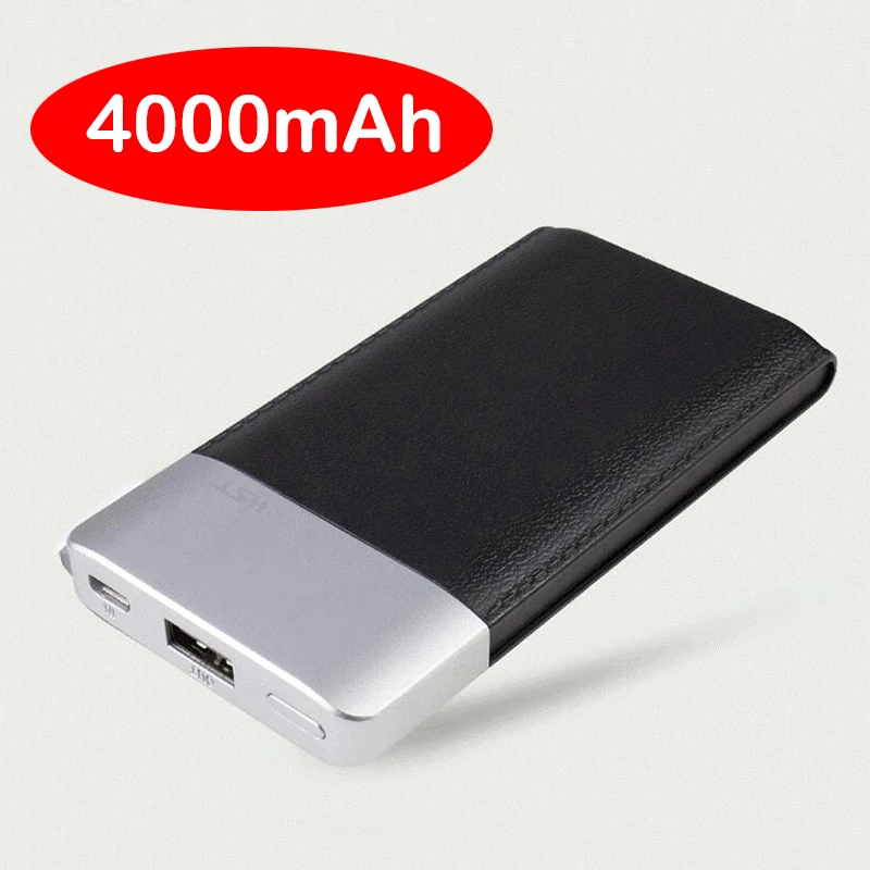 

4000mAh Power Bank for iPhone Xiaomi Huawei Samsung Mobile Phone Charger USB Powerbank Portable External Battery Pack Power Bank