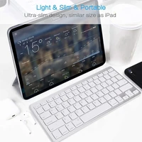 ultra slim wireless bluetooth keyboard for ipadiphonesamsung android windows pc tablets phones keyboard