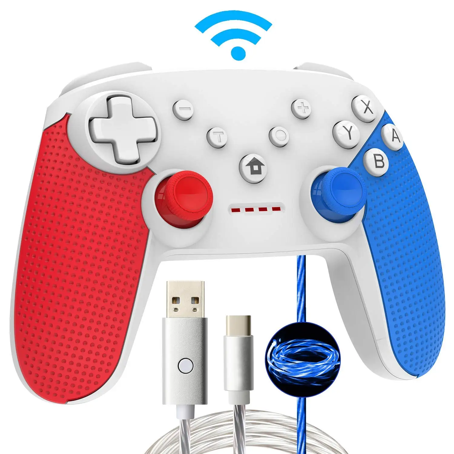 Для nintendo Switch Pro Dual Shock беспроводной контроллер геймпад джойстик для ПК Android игровая ручка пульт дистанционного управления джойстик