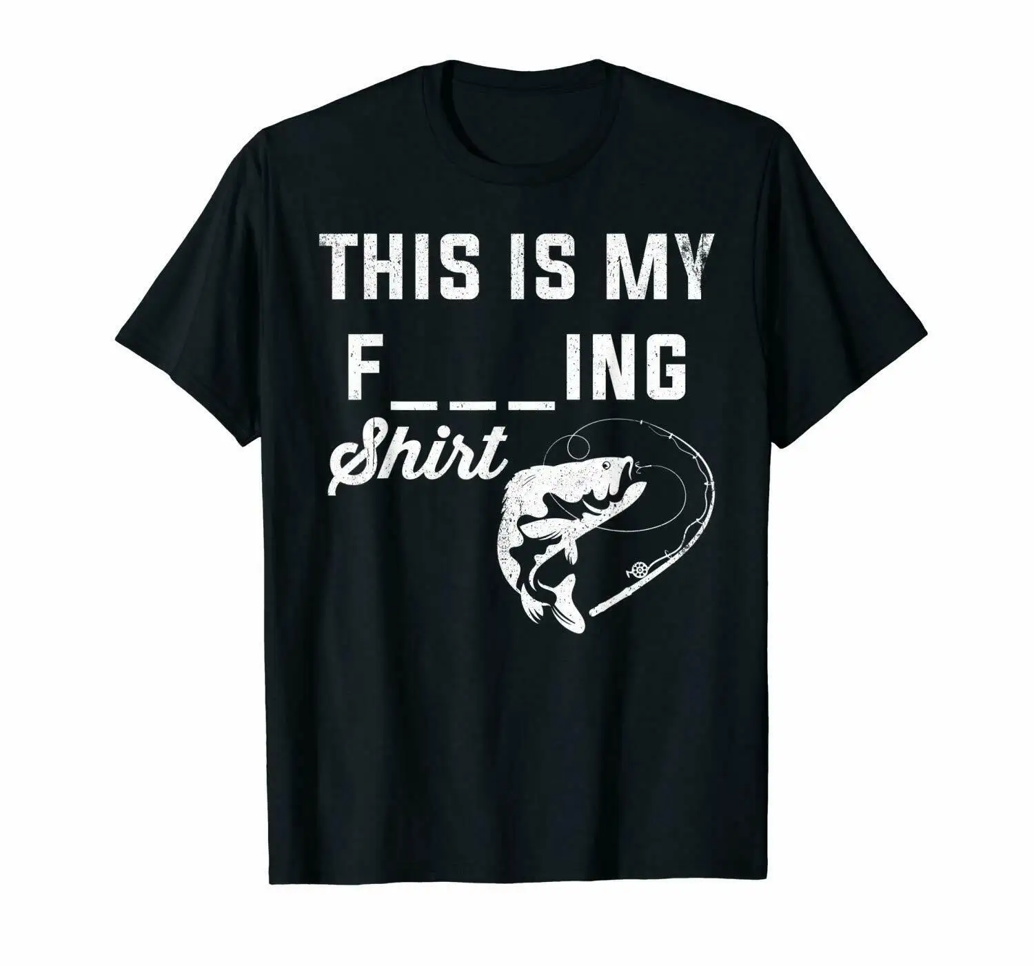 

Funny Fishing Shirts For Men This Is My Fishing T-Shirt size S-3XL