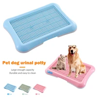 plastic dog toilet potty pet toilet dog cat puppy litter tray for small medium dogs training toilet easy to clean pet products