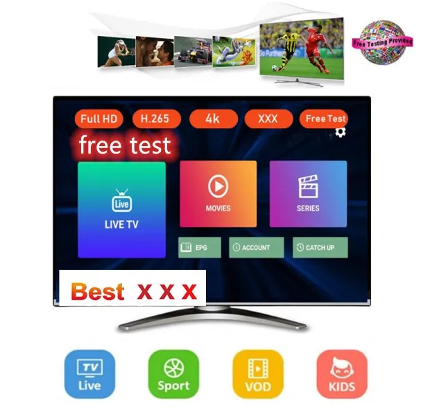 

OTT 4K TV EU XXX TEST Smart TV Android TV screen MAG FOR ITALY GERMANY NETHERLAND CANADA TURKEY SWEDEN UK USA ARABIC TEST XXX