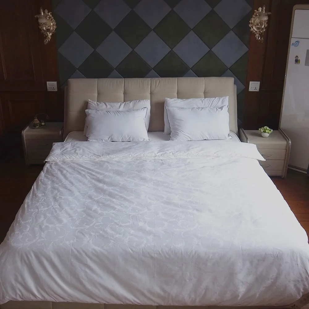 Роскошное Одеяло из шелка тутового шелкопряда 100% чистый шелк Королевский