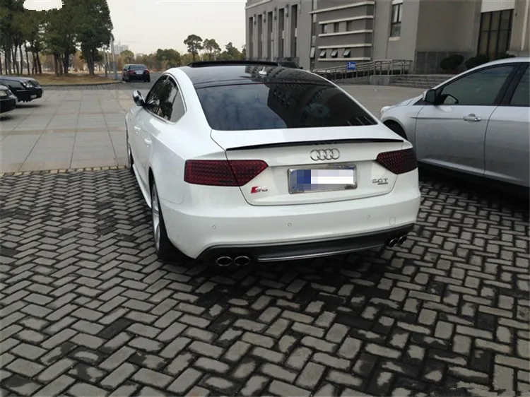 Спойлер для Audi A5 2007-2014 C спойлер ACKXV из АБС-пластика автомобильное заднее крыло