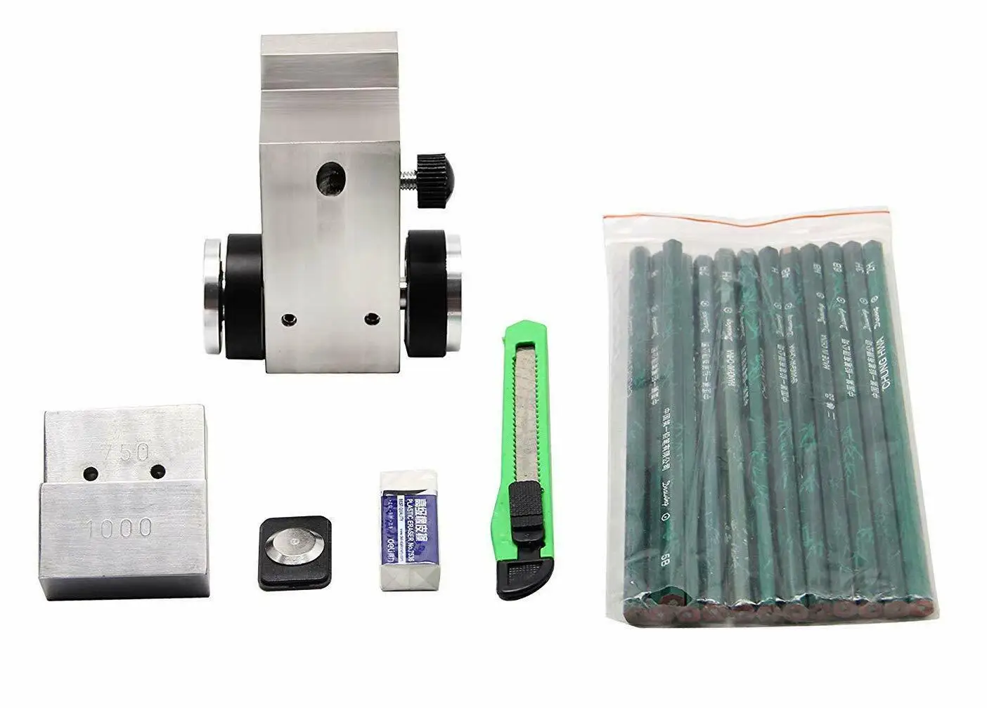 HT-6510P Portable Pencil Hardness Tester Meter With 500g 750g 1000g Load Weight Durometer | Инструменты
