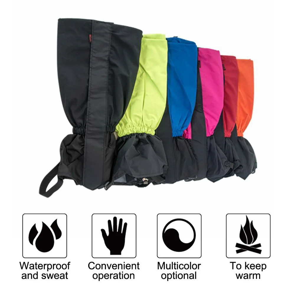 

Гетры для спорта на открытом воздухе, водонепроницаемые леггинсы для кемпинга, охоты, пешего туризма, альпинизма, снега, леггинсы, гетры, чех...