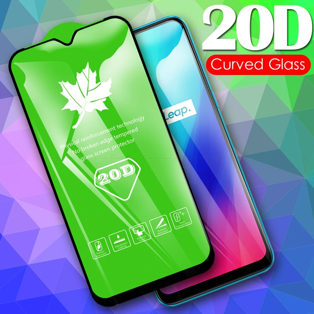 

Закаленное стекло 20D для Realme Narzo 30A 30 20A 20 Pro 10A 10, Защитная пленка для экрана, стекло с полным покрытием