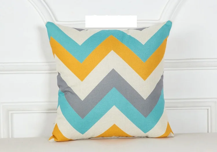 New Cojines Bule Yellow Throw Pillow Case Sofa Car Waist Cushion Cover Home Decor Kussenhoes Housse de Coussin Pillowcases