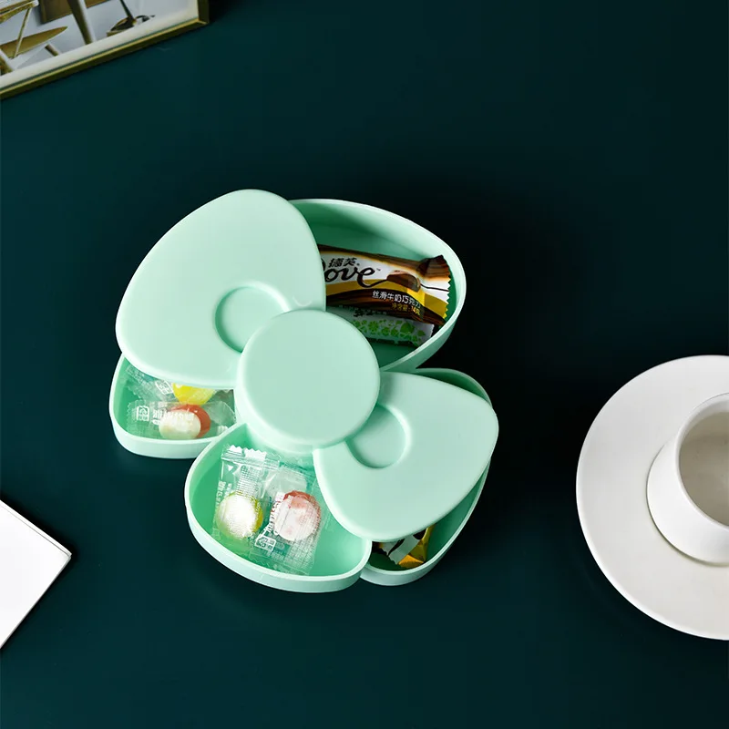 

Italian Rotary Jewelry Box Table Multi-layer Dustproof Jewelry Transparent Plastic ABS Storage Box Necklace Desktop Organizer