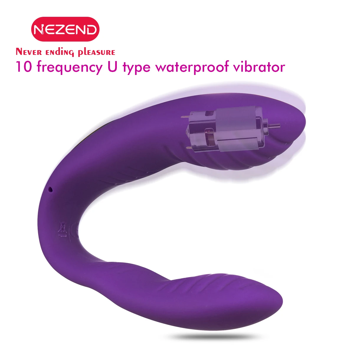 NEZEND 10 frequency USB charging clip modeling vibrator adult clitoris toy nipple stimulator anal sex toys | Красота и здоровье