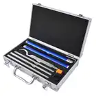 Набор инструментов для токарного станка, твердосплавные режущие пластины из нержавеющей стали с алюминиевой ручкой для токарного станка