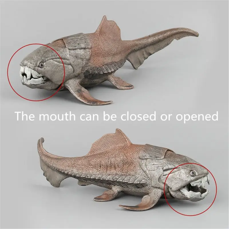 

1PC 20cm Dinosaurs Model Toy Dunkleosteus Dinosaur Fish Decoration Action Figure