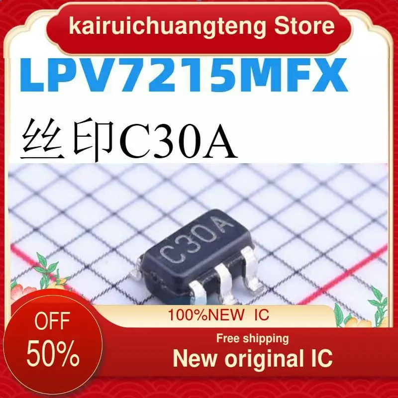 

(1 шт.) LPV7215MF SOT23-5 C30A LPV7215MFX новый оригинальный IC