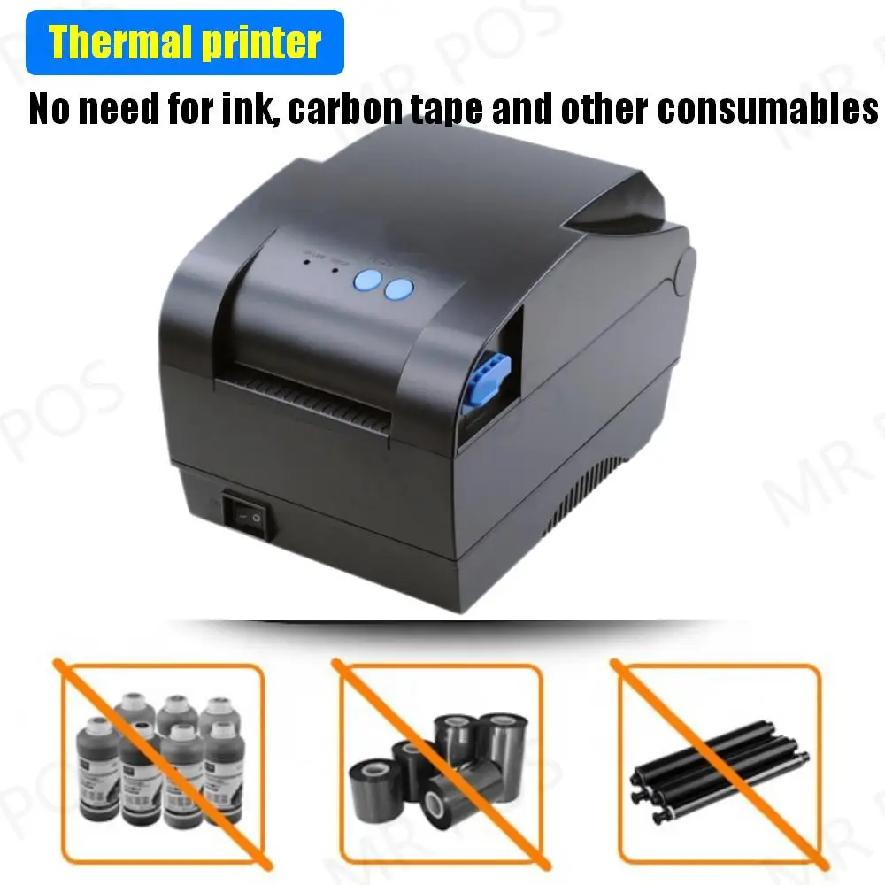 Xprinter XP 330B 20 80 мм пос Термальность чековый Label двойного назначения принтер стикер