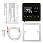 Термостат для системы теплого пола, с сенсорным экраном, программируемый, 85-250 В переменного тока