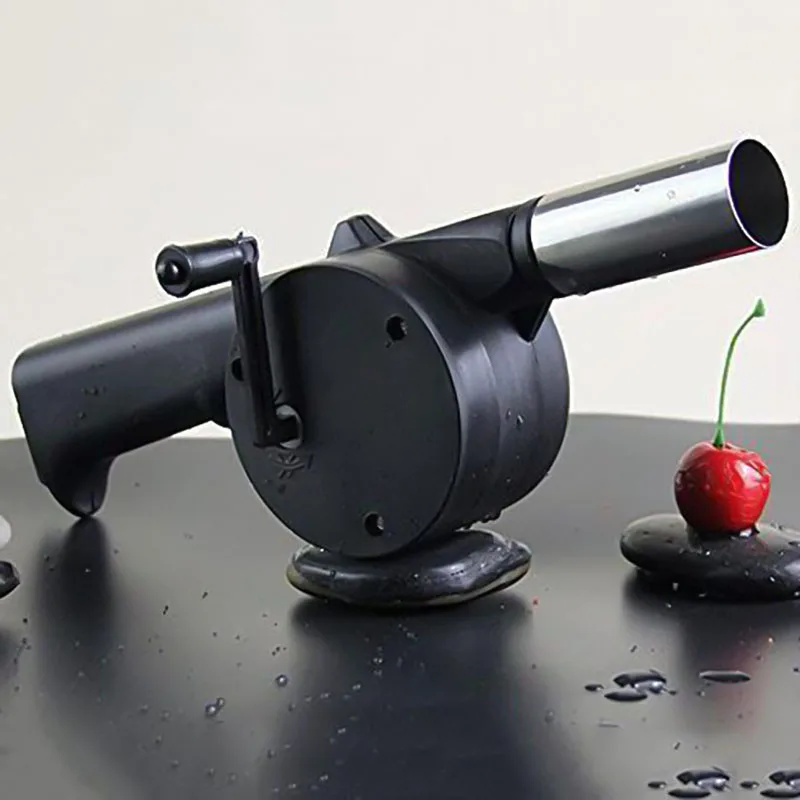 Ручной вентилятор для барбекю ручная воздуходувка пикника гриля кемпинга