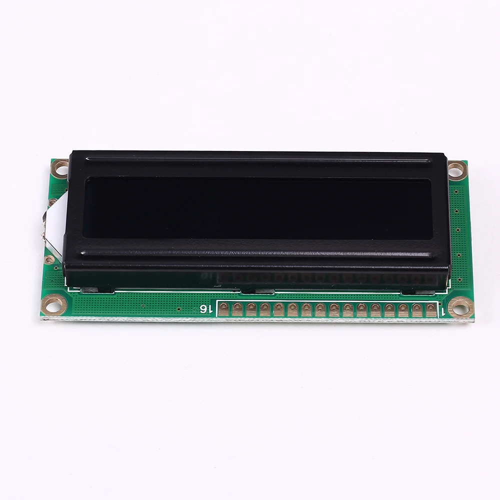 LCD1602 1602 Module 16x2 Character LCD Display Module 5V Screen for Arduino Black and blue Black Background White Red Orange images - 6