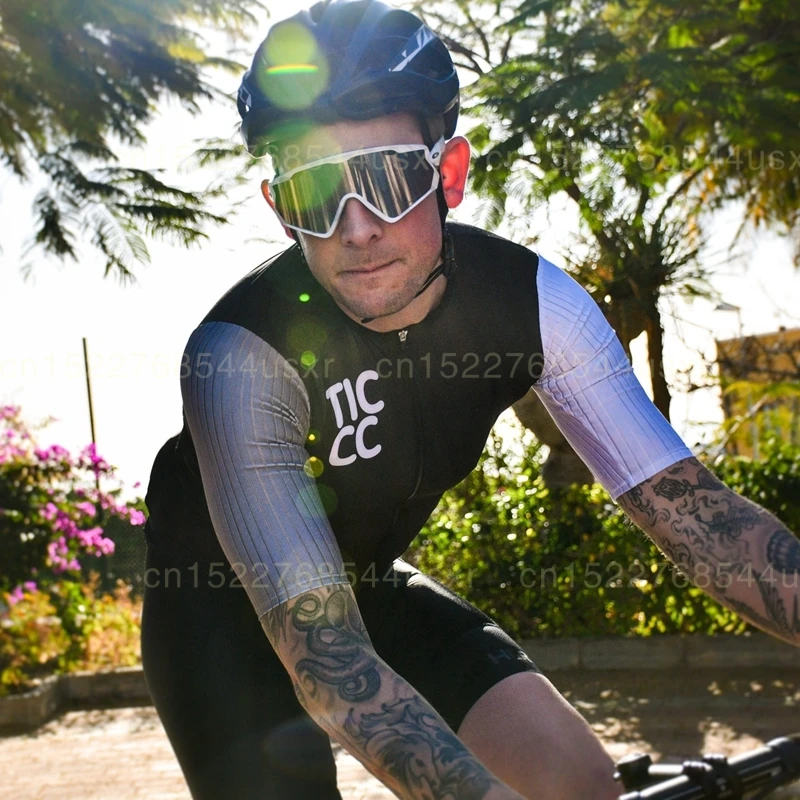 Мужская и женская одежда для езды на велосипеде Черная Спортивная футболка с