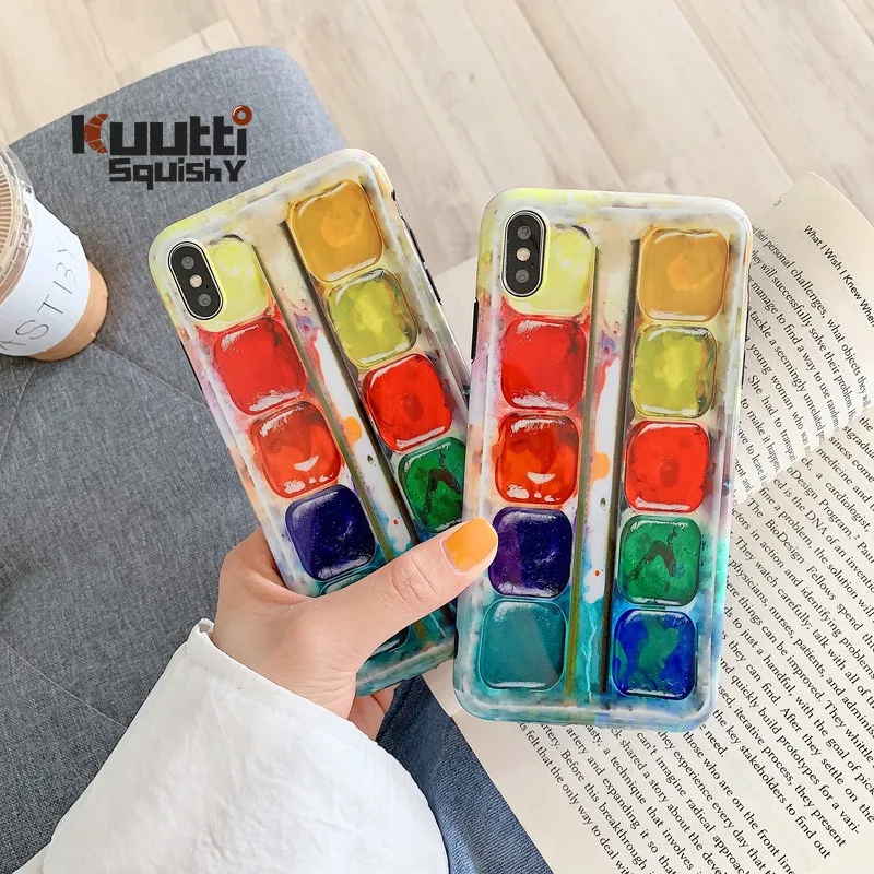 Kuutti шикарные крутые палетные чехлы для телефонов iPhone 6 6s 7 8 Plus X XR XS Max iphone 11 Pro чехол