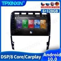 128gb android 10 0 for porches cayenne 2002 2010 car radio accessories multimedia video player navigation gps auto 2din no dvd