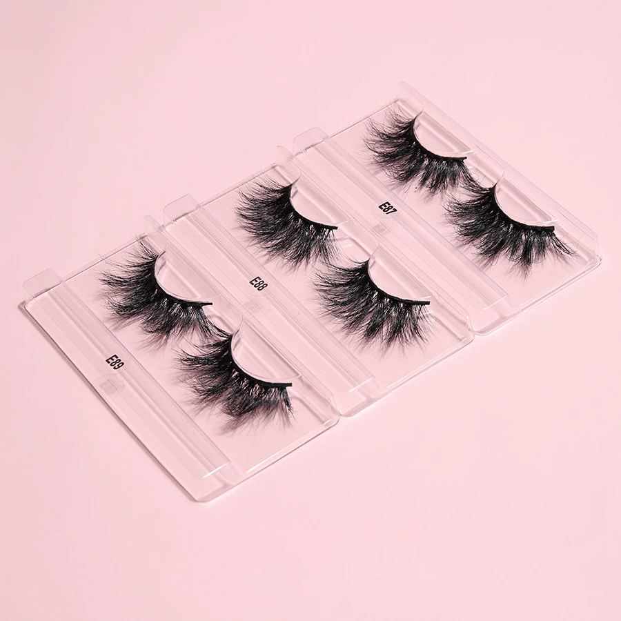 

Wowangel 25mm 3D Mink Lashes Wholesale Reuseable Long Lasting Mink Eyelashes Big Dramatic Volumn False Eyelashes Makeup Tools