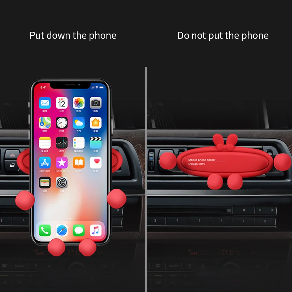 Универсальный держатель для телефона Гравитационный Автомобильный смартфонов