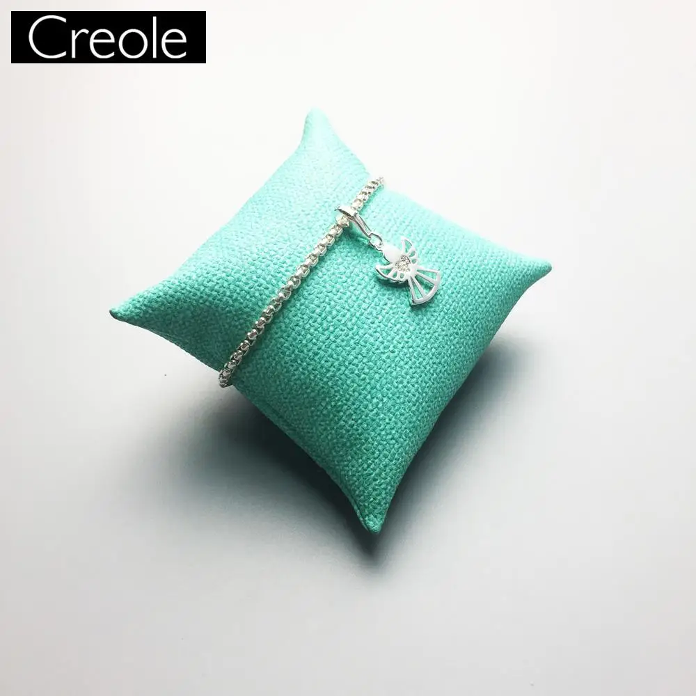 Шарм-подвеска Ангел Хранитель с сердцем 2018 пробы из серебра 925 для браслета |