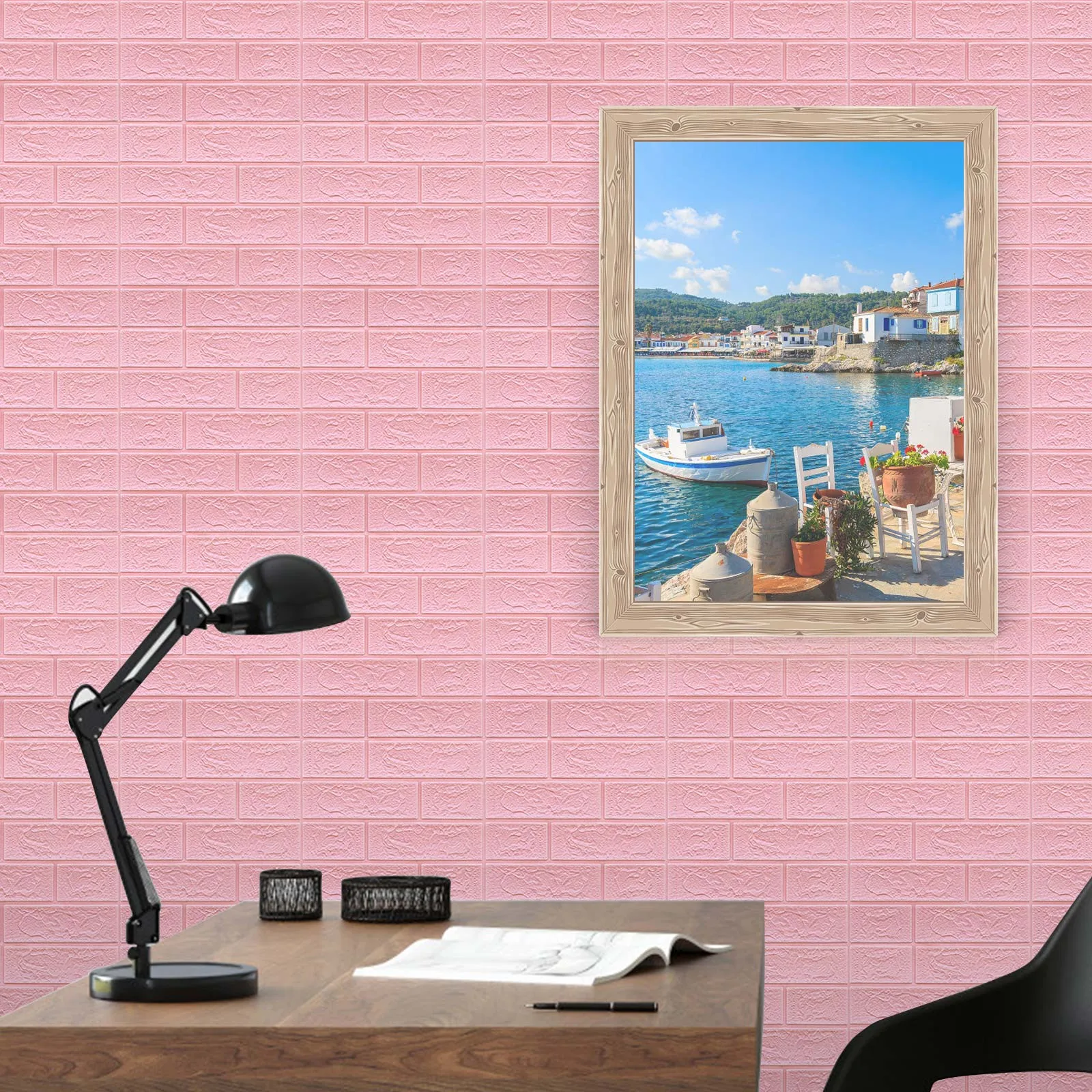 Настенная 3d-наклейка из пены имитация тисненого кирпича камень Декор