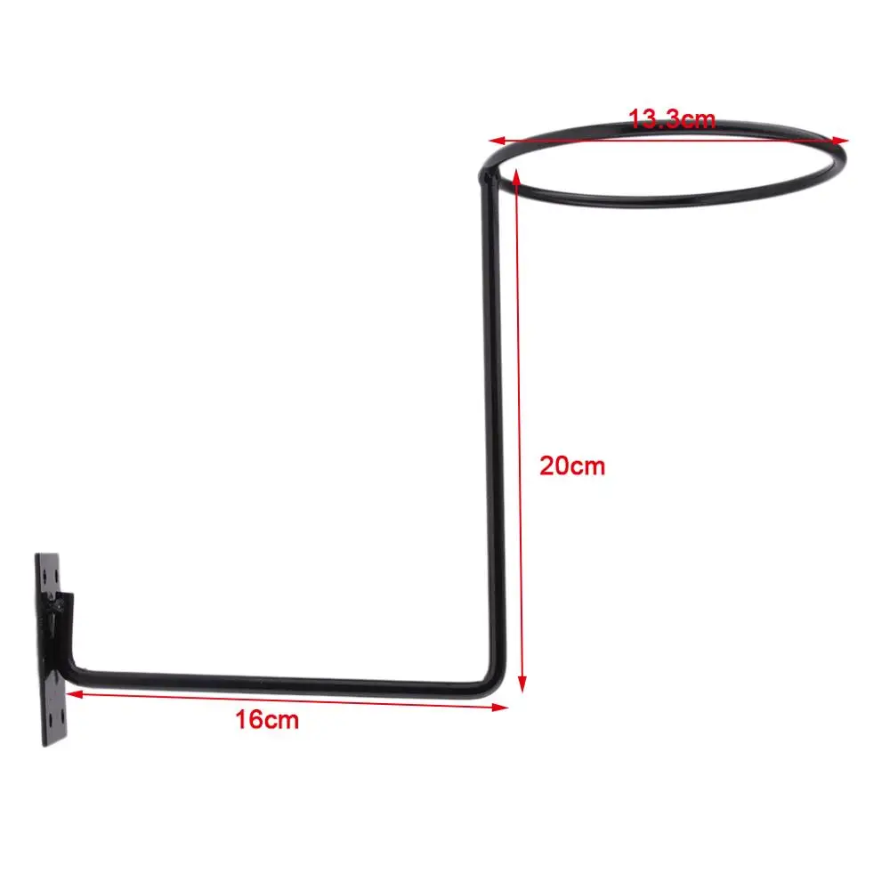 

l Motorcycle Accessories Helmet Holder Hanger Rack Wall Mounted Hook for Coats Hats Caps Helmet Rack Black