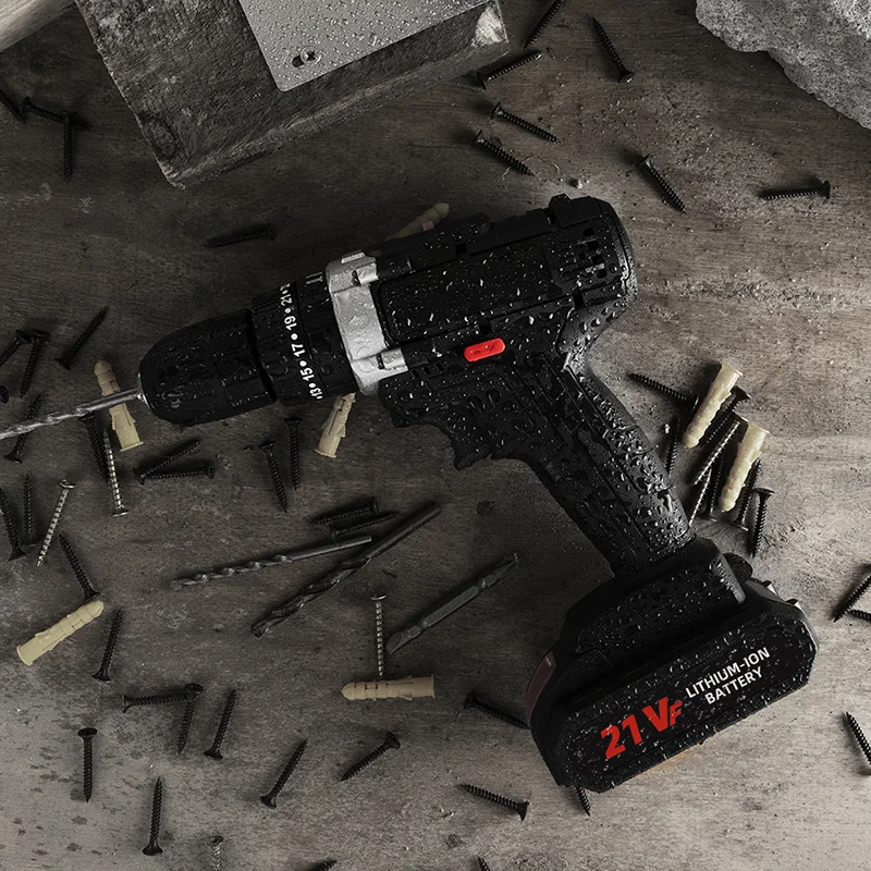 Аккумуляторная дрель электрическая отвертка Беспроводной Мощность драйвер