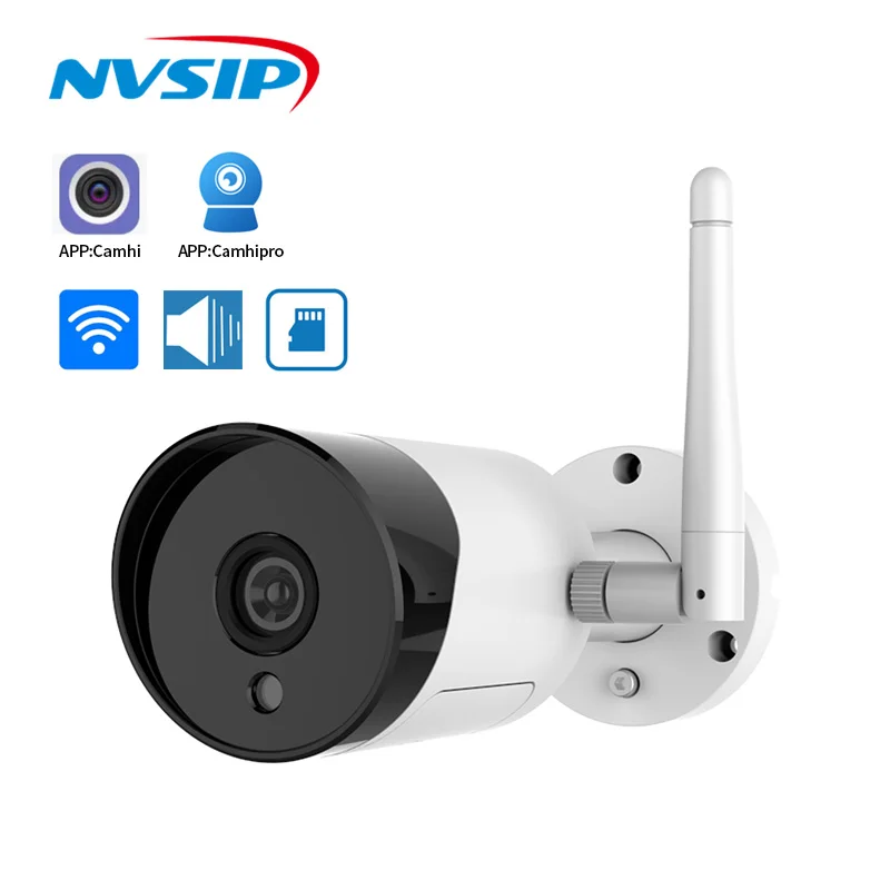 HD Wi Fi панорамная камера наружная беспроводная Onvif CCTV цилиндрическая