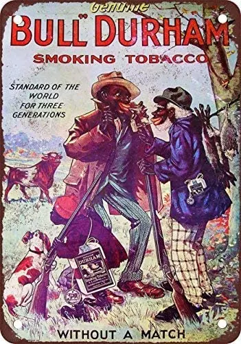 

Bull Durham Tobacco Vintage Decor Metal Tin Sign 8X12 Inches