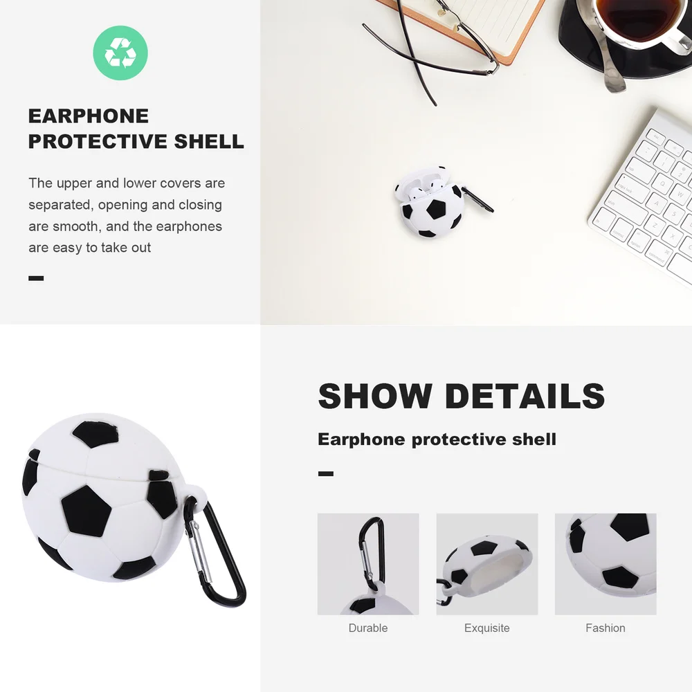 

1 Pc Anti-Lost Earphone Cover Protective Cover Compatible for 1/2