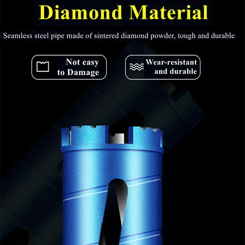 Алмазный сердечник LICHANG Tool для сухой дрели сверло отверстий с перфоратором